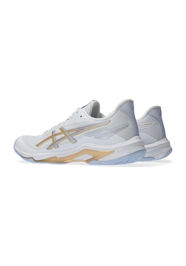Asics Netburner Ballıstıc Ff 4 Kadın Offwhite Voleybol Ayakkabısı 1052a083-102 Beyaz