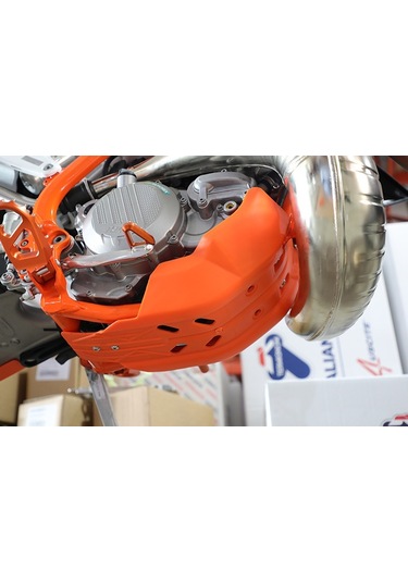 Ktm Exc 250/300 17-20 Karter Koruma Pro Caken - Turuncu