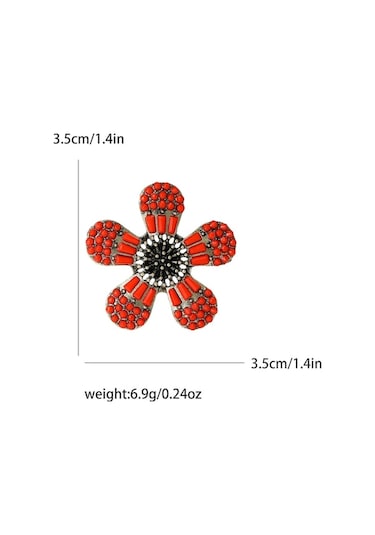 Ganzhoushop Yıldız Unisex Turkuaz Tibet Stil Rhinestone Red3916 Pins Multı Renkli Mavi Kadınlar İçin Broşlar Sg 优化说明 1. 将原标题中的"multı Multı"简化为"multı Renkli" 多色 减少重复并保留核心信息 2. 总字符数增至100 含空格 保持土耳其语 型号 Red3916 和关键描述不变 3. 用 Çok Renkli