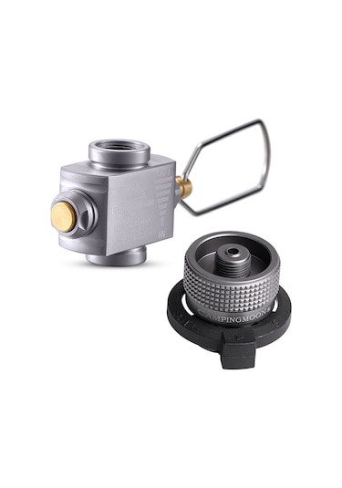 Jeehugo Alüminyum Z15 Gaz Tankı Şişirme Valfi + Z11 Kartuş Gazı Dönüştürücü Adaptör Seti Çok Renkli