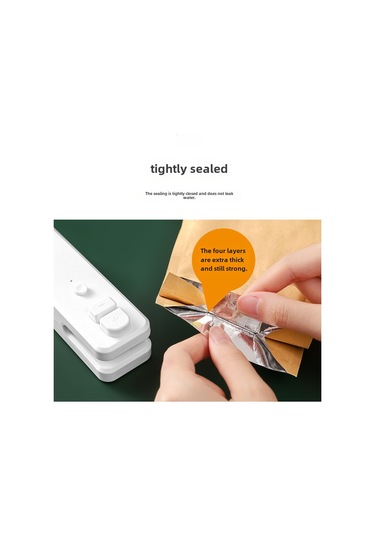 Mufunye Ev İçi Usb Şarjlı Lezzet Çantaları Ve Gıda Poşetleri İçin Pratik Mini Tıkama Ve Açma Makinesi Pembe Diğer