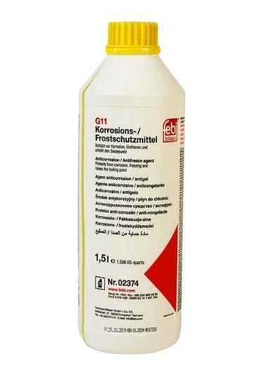 Sarı Renk Antifiriz - 1,5 Litre