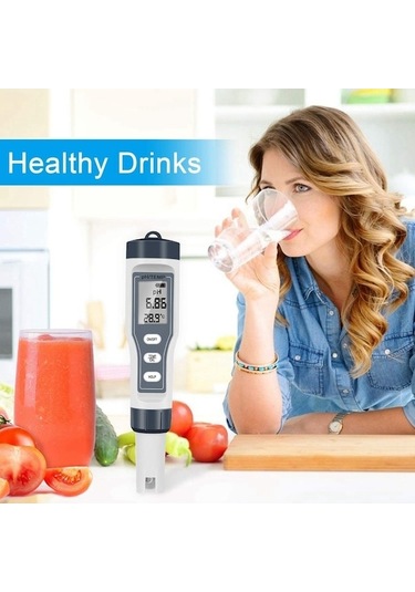 Tongxida Dijital Su Ph Ölçer - İçme Suyu Ph Ve Sıcaklık Test Cihazı