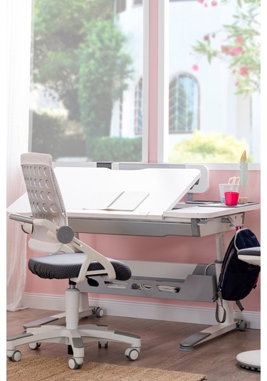 Sirius Basic Yükseklik Ve Eğim Ayarlı, Çekmeceli Bilgisayar, Oyuncu, Ofis Ve Çalışma Masası Ekru Gri Gri Sirius Basic Yükseklik Ve Eğim Ayarlı, Çekmeceli Bilgisayar, Oyuncu, Ofis Ve Çalışma Masası Ekru Gri Gri