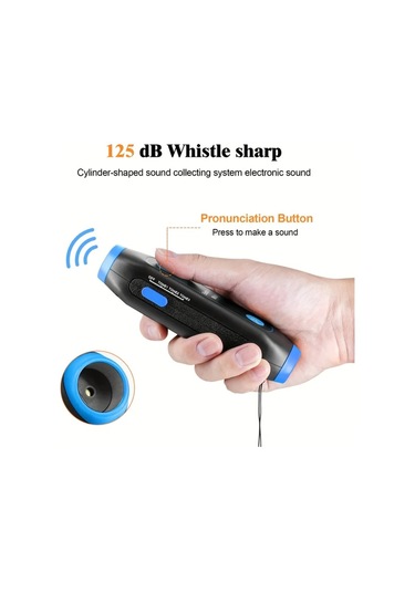 Willowhaven Orange 120 150 Desibel Yüksek Sesli Elektronik Düdük Abs Led Hakem Öğretmen Kamp Spor