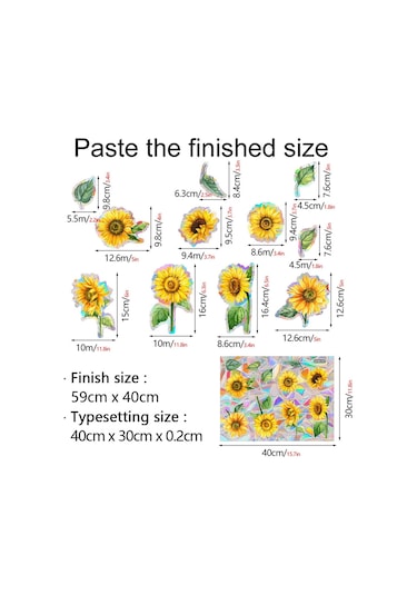 Suntek Magideal Cam Filmi Yapışkansız Çıkartması Çiçek