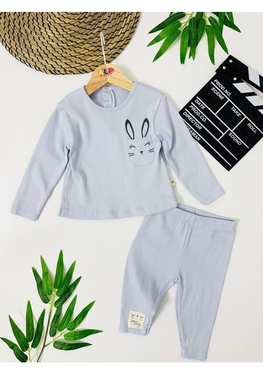 Aruba Rabbit Omuzdan Çıtçıtlı Takım Lila