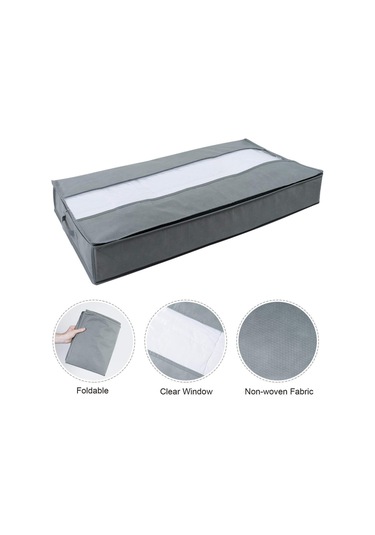 Suntek Battaniyeler Giysiler Yorganlar Saklama Açık-gri Açık Gri