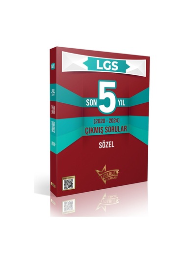 Lgs Sözel Son 5 Yıl Çıkmış Sorular 2020-2024 Sınavlarla Birebir Tıpkı Basım Video Çözümlü