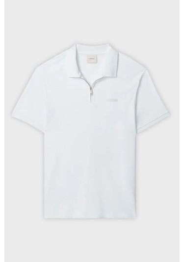 Calvin Klein Erkek Polo Lv04le255g Yaf Beyaz Beyaz