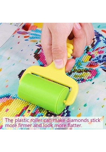Jms Çok Fonksiyonlu Elmas Boyama Çapraz Dikiş Aracı Dıy Plastik El Rulo