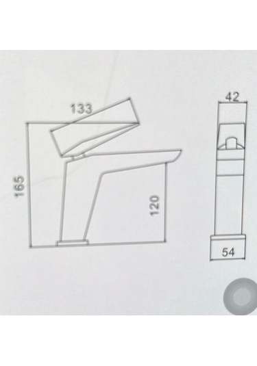 Boheme Fleko Chroma Siyah Lavabo Bataryası Siyah