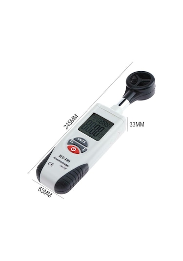 Wellhise Ht-380 Dijital Anemometre Rüzgar Hızı Ölçer N11.115