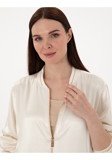 Pierre Cardin Kadın Ekru Bluz 50301119-vr019 Ekru