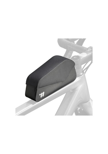 Jeemson Manyetik Kapaklı Su Geçirmez Bisiklet Çantası 1l Kapasiteli, 600d Tpu Malzeme, Kolay Erişim, Rüzgar Direncini Azaltan Tasarım Siyah