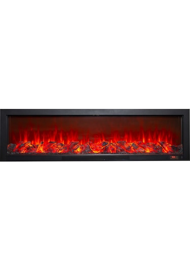 Alaz Efekt Elektrikli Şömine Haznesi Ses Efektli Bluetooth 180 cm