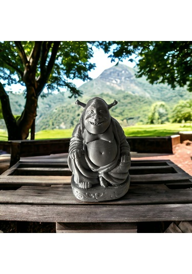 Shrek Buddha Gümüş Renk