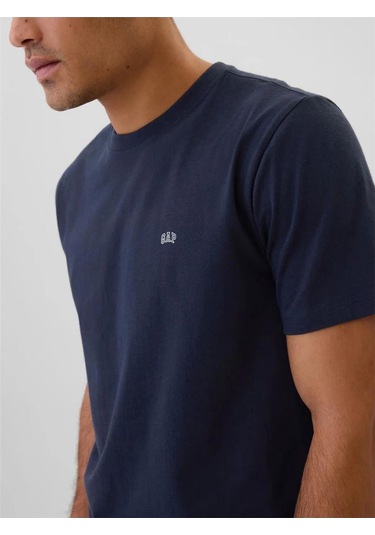 Logo Everyday Soft T-shirt Lacivert-6586 Lacivert