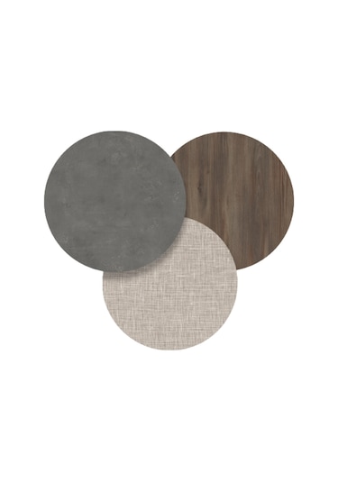 Robin Home Dream Genç Odası Takımı 3'Lü Set Karyola - Komodin - Kahverengi