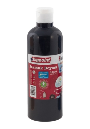 Bigpoint Parmak Boyası 500 Ml Siyah N11.9035