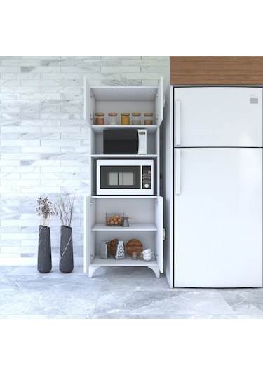 Çok Amaçlı Dolap, Fırın Ve Mikro Dalga Kabini (494779392)