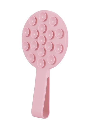 Goldenqian Şeker Renkli Çok Fonksiyonlu Manyetik Evrensel Tutucu Magsafe İphone İçin Uygun Silikon Emme Tutucu Montaj Aynası Pink Pink