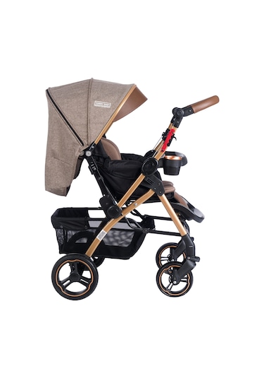 Tommybaby Tornado Plus Gold Alüminyum Lüx Çift Yönlü Bebek Arabası