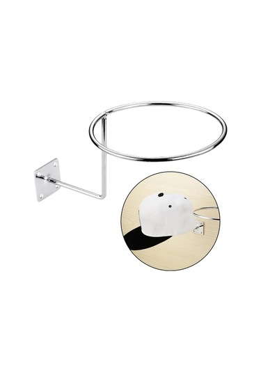 Trendooze Tutucu Topu Şapka Şapka Raf Organizatör İşlevli Ekran Duvar Çok Braketi Basketbol 145mm Ev