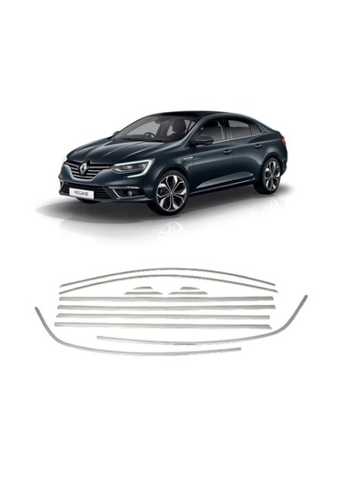 OMSA Renault Megane 4 Sedan Krom 4'lü Set 2016 ve üzeri