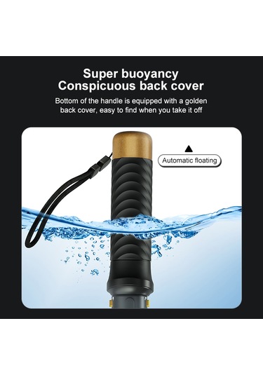 Puluz Hızlı Açılan Yüzer Saplı El Tutamağı Siyah