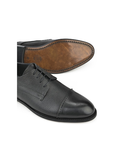 Ziya, Erkek Hakiki Deri Klasik Ayakkabı 13348z801 Siyah