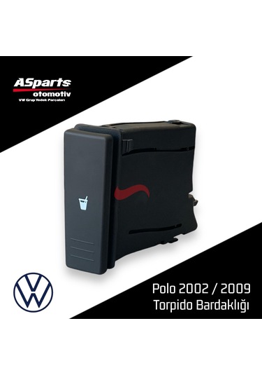 Volkswagen Polo 2002 - 2009 Torpido Ön Göğüs Bardaklık 6q0858602g