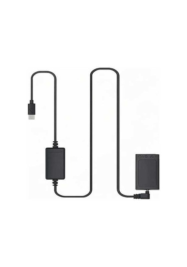 Pazly Canon Eos M3/m5/m6 Usb Type-c Şarj Kablosu Ve Dr-e17 Adaptör