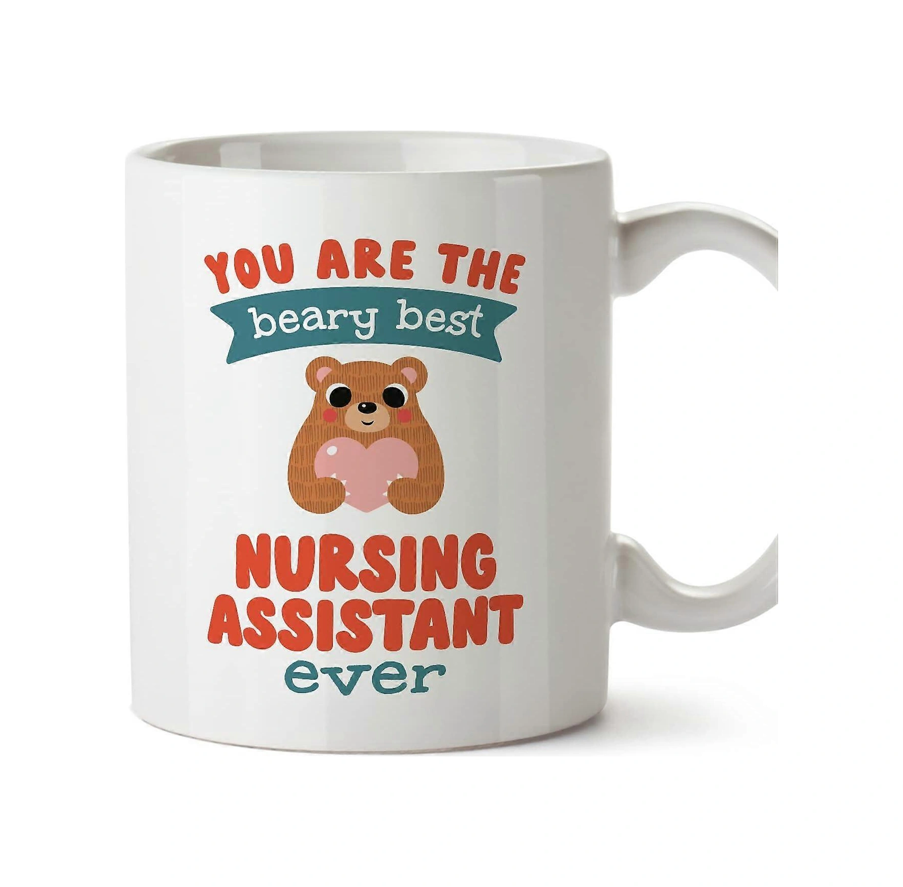 Hemşire Kupa Sen En İyi Ayısın Meslektaşlarınız İçin Komik  Seramik 33 Cl Kupa