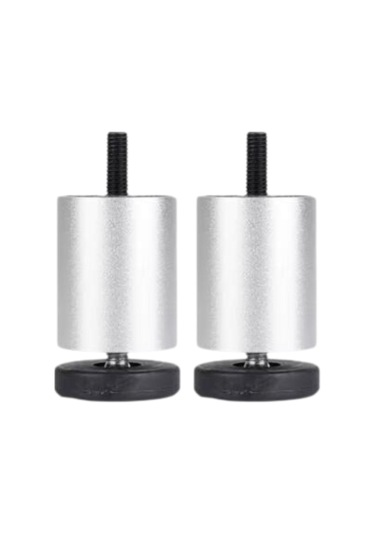 Suntek 2x Ayarlanabilir Mobilya Bacakları 8cm-gümüş Gümüş