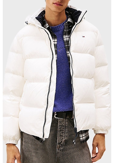 Tommy Jeans Erkek Mont Dm0dm19786 Ybl Beyaz Beyaz Tommy Jeans Erkek Mont Dm0dm19786 Ybl Beyaz Beyaz