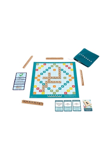 Jlj64 Scrabble Orijinal Ahşap İkisi Bir Arada Türkçe