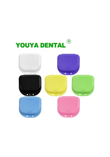 10 Adet Protez Banyo Saklama Kutusu Sahte Diş Ortodonti Tutucu Kılıf Ağız Koruyucusu Konteyner Plastik Organizatör Ağız Hijyeni Araçları