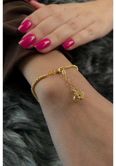 Fiyonk Kuyumculuk 14 Ayar Altın Dorika Toplu Çeyrek Altın Bileklik 001