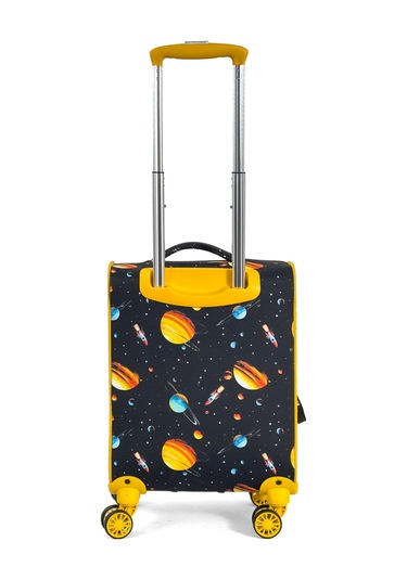 Çocuk Karakterli 4 Tekerlekli Valiz, Eğlenceli Seyahat Arkadaşı - Astronot Astronot