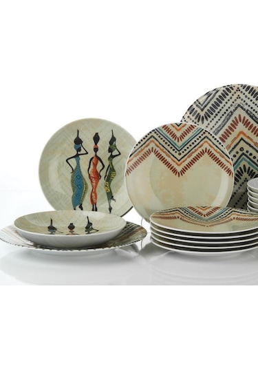 Kütahya Porselen Zeugma 24 Parça Yemek Seti 885293