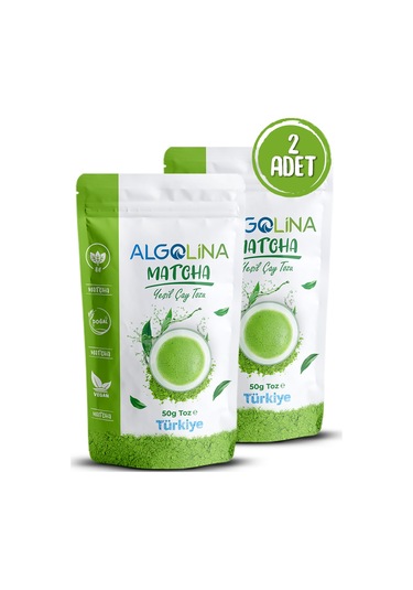 Algolina Matcha Yeşil Çay Tozu 2 x 50 G