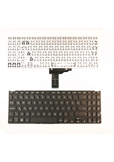 Asus Uyumlu X515jp-ej009 Klavye Tuş Takımı Siyah Tr