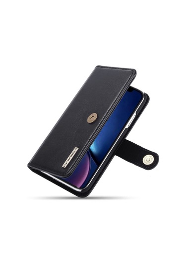 İphone 11 - Huahuı Cüzdan Kılıf/manyetik Kapak - Siyah Siyah Siyah Çok Renkli