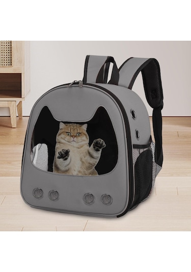 Homyl Seyahat Yürüyüş Balıkçılık Için Yan Cepli Kedi Gri