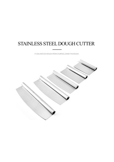 Springsun Paslanmaz Çelik Hamur Kesici - Çok Amaçlı Mutfak Aleti Kesme, Bölme, Kazıma Diğer