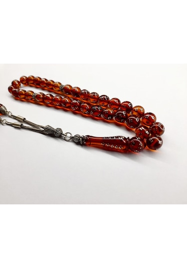 Gümüş işleme Gümüş Püskül Ateş Kehribar Tesbih