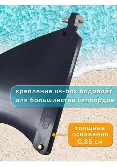 Veter Ok Sup Board İçin Us-box Kelepçeli Ve Somunlu Yüzgeç 414055916