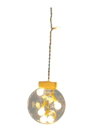 Singree Usb Ve Pil İle Çalışan Su Geçirmez Bahçe, Düğün Ve Parti Aydınlatma Küreleri - 3.5 Metre Çok Renkli