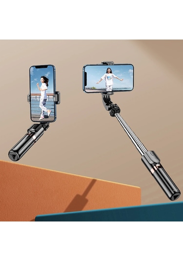 K8 2in1 Bluetooth Kumandalı 130cm Telefon Tripodu Selfie Çubuğu